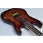 Schecter CET Koa Top USA Custom Shop Electric Guitar Tobacco Burst, USACETKTB