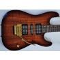 Schecter CET Koa Top USA Custom Shop Electric Guitar Tobacco Burst, USACETKTB