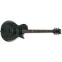 ESP LTD EC-100QM Quilt Maple See-Thru Black Guitar, EC-100QM STBLK