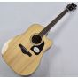 Ibanez AW535CE-NT Artwood Series Acoustic Electric Guitar in Natural High Gloss Finish B-Stock CD140406308, AW535CENT.B 6308