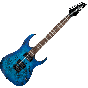 Ibanez RG Standard RG421PB Electric Guitar in Sapphire Blue Flat, RG421PBSBF