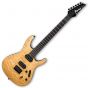 Ibanez S621QM-VNF S Series Electric Guitar in Vintage Natural Flat Finish, S621QMVNF