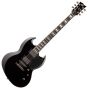 ESP LTD Deluxe Viper-1000 Electric Guitar in Black, Viper-1000 BLK