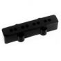 Seymour Duncan Replacement Bridge Pickup Cover For Jazz Bass (Black), 11800-05-Br