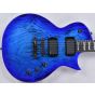 ESP LTD Deluxe EC-1000 Electric Guitar in Swirl Blue Finish, EC-1000 swirl blue