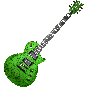 ESP LTD Deluxe EC-1000 Electric Guitar in Swirl Green Finish, EC-1000 swirl Green