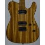 ESP USA TE-II Zebrawood Limited Edition Electric Guitar in Natural Gloss, EUSTEIIZEBNATS