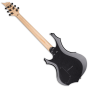 ESP LTD F-200B Baritone Electric Guitar in Charcoal Metallic Finish, LF200BCHM