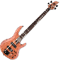 ESP LTD B-1004SE Bubinga Top Electric Bass in Natural Satin, LTD B-1004SE NS