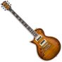 ESP LTD Deluxe EC-1000FM Duncan Amber Sunburst Left Handed Electric, ESP LTD EC-1000FM ASB LH