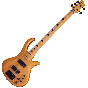 Schecter Riot-5 Session Electric Bass in Aged Natural Gloss Finish, 2853