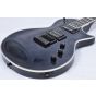 ESP LTD Deluxe EC-1000ET Evertune Flamed Maple Guitar in See-Thru Black, LTD EC-1000ET