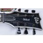 ESP LTD Deluxe EC-1000ET Evertune Flamed Maple Guitar in See-Thru Black, LTD EC-1000ET