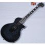 ESP LTD Deluxe EC-1000ET Evertune Flamed Maple Guitar in See-Thru Black, LTD EC-1000ET
