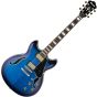 Ibanez Artcore Expressionist AS93 Hollow Body Electric Guitar Blue Sunburst, AS93BLS