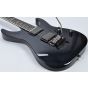 ESP LTD Deluxe M-1001 FM Electric Guitar in See-Thru Black, LTD M-1001FM STBLK