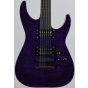 ESP LTD Rob Caggiano RC-600QM Signature Electric Guitar See Thru Purple, LRC600QMSTP