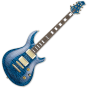 ESP E-II Mystique NT Quilted Maple Top Electric Guitar Marine Blue, EIIMYSTQMNTMARBL
