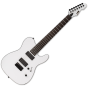 ESP LTD TE-417 7-String Electric Guitar Snow White Satin, LTE417SWS