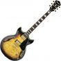 Ibanez Arctore Expressionist AM93 Hollow Body Electric Guitar Antique Yellow Sunburst, AM93AYS