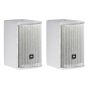 JBL AC15 Ultra Compact 2-Way Loudspeaker with 1 x 5.25 LF White PAIR, AC15-WH-PAIR