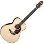 Takamine EF7M-LS OM Body Acoustic Guitar Natural, TAKEF7MLS