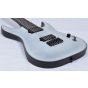 Schecter KM-7 Keith Merrow Electric Guitar in Trans White Satin Finish, 235