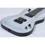 Schecter KM-7 Keith Merrow Electric Guitar in Trans White Satin Finish, 235