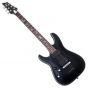 Schecter Damien Platinum 6 Left Handed Electric Guitar Satin Black B-Stock, 1182.B