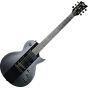 ESP LTD Deluxe EC-1000 Prototype Electric Guitar Satin Black with Gloss Stripe, LXEC1000BLKSGS.P 0689