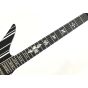 Schecter Synyster Custom-S Electric Guitar Gloss Black Silver Pin Stripes B-Stock 1681, SCHECTER1741
