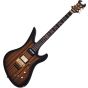 Schecter Signature Synyster Custom-S Electric Guitar Satin Gold Burst, SCHECTER1743