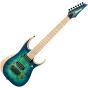 Ibanez RGD Iron Label RGDIX7MPB 7 String Electric Guitar Surreal Blue Burst, RGDIX7MPBSBB