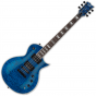 ESP LTD EC-1000 Piezo Quilted Maple Electric Guitar See Thru Blue B-Stock, LEC1000PIEZOQMSTB.B