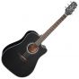 Takamine GD30CE-BLK G-Series G30 Acoustic Electric Guitar Black B-Stock, TAKGD30CEBLK.B