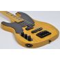 Schecter Model-T Session Left-Handed Electric Bass Guitar in Aged Natural Finish, 2849