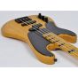 Schecter Model-T Session Left-Handed Electric Bass Guitar in Aged Natural Finish, 2849