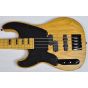 Schecter Model-T Session Left-Handed Electric Bass Guitar in Aged Natural Finish, 2849