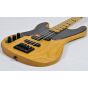 Schecter Model-T Session Left-Handed Electric Bass Guitar in Aged Natural Finish, 2849