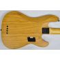 Schecter Model-T Session Left-Handed Electric Bass Guitar in Aged Natural Finish, 2849