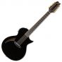 ESP LTD TL-12 12-String Acoustic Electric Guitar Black B-Stock, LTL12BLK.B