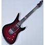 Schecter Signature Nikki Stringfield A-6 FR-S Electric Guitar Bright Red Burst Demo, 259