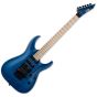 ESP LTD MH-203QM Electric Guitar See Thru Blue, LMH203QMSTB