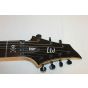 ESP LTD F-207 Bolt On Neck 7 String Sample/Prototype Black Electric Guitar, LF207BLK
