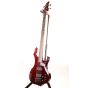 ESP LTD F-404 Flamed Maple STBC See Thru Black Cherry Sample Production Bass Guitar, LF404FMSTBC