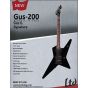 ESP LTD Gus-200 Signature Series Gus G Electric Guitar, LGUS200BLK