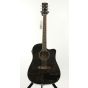 Ibanez PF15ECE BK Black Dreadnought Electric Acoustic Guitar, PF15ECEBK