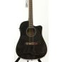 Ibanez PF15ECE BK Black Dreadnought Electric Acoustic Guitar, PF15ECEBK