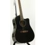 Ibanez PF15ECE BK Black Dreadnought Electric Acoustic Guitar, PF15ECEBK