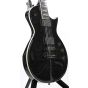 ESP Eclipse-II QM Standard w/ Case See Thru Black Electric Guitar, EECLSTDSTBLK